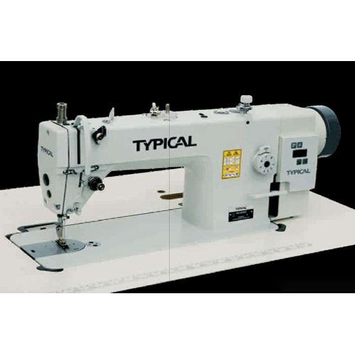 Gc202D Single Needle Sewing Machine Sewing Machine - Color: White And Blue