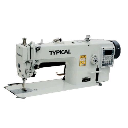 Gc202D3 Series Single Needle Sewing Machine Lockstitch Industrial Sewing Machine Complete Set - Color: White