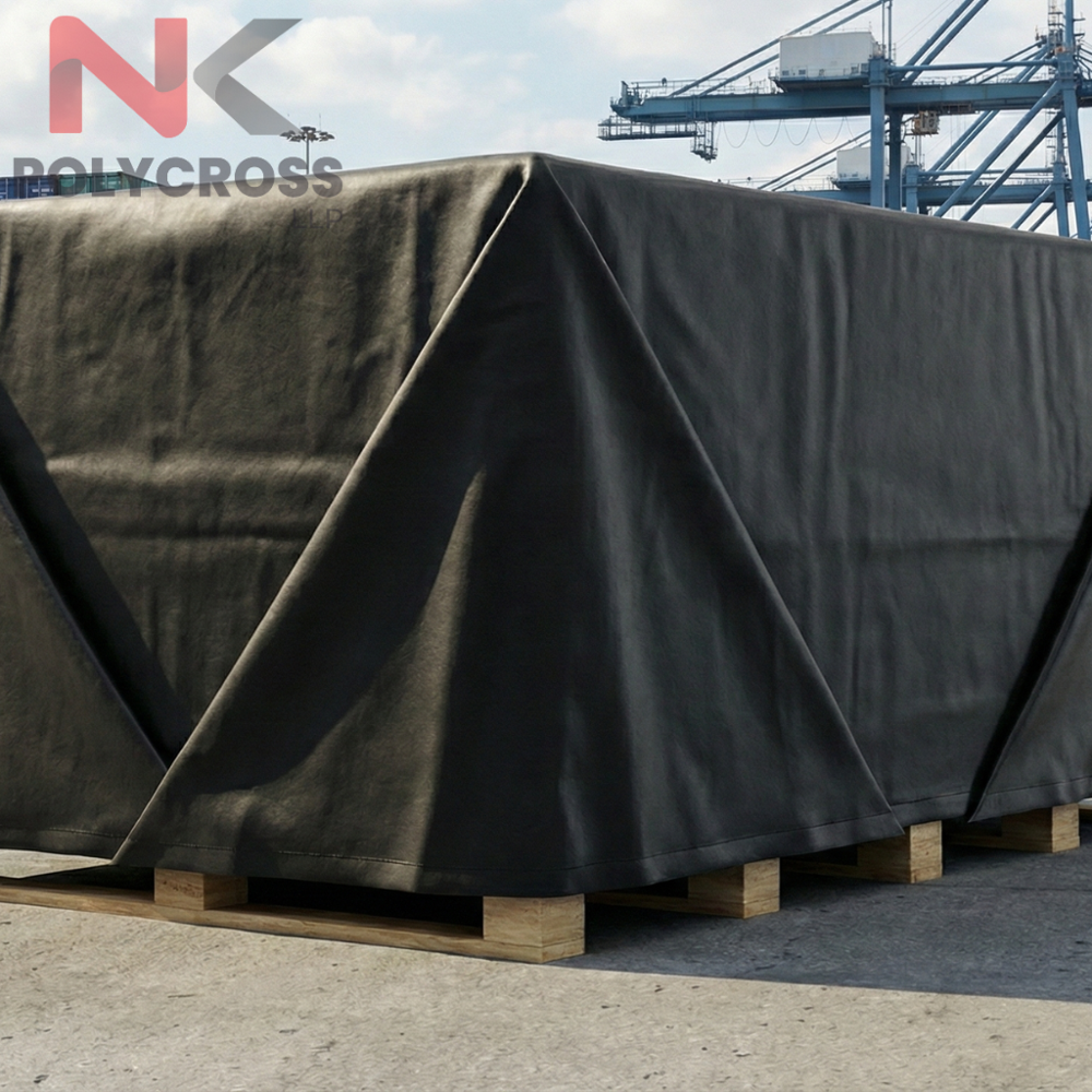 Cross Laminated Manufacturer - Application: Construction Site Covering  Warehouse & Factory Protection  Agriculture & Crop Covers  Truck & Cargo Covers  Machinery & Equipment Protection  Temporary Shed & Event Covers