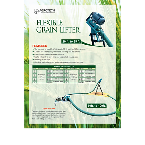 Stainless Steel Flexible Screw Conveyor