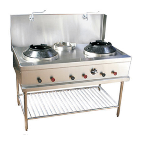 Three Burner Chinese Cooking Range