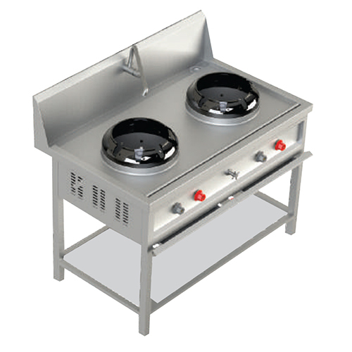 Two Burner Chinese Range