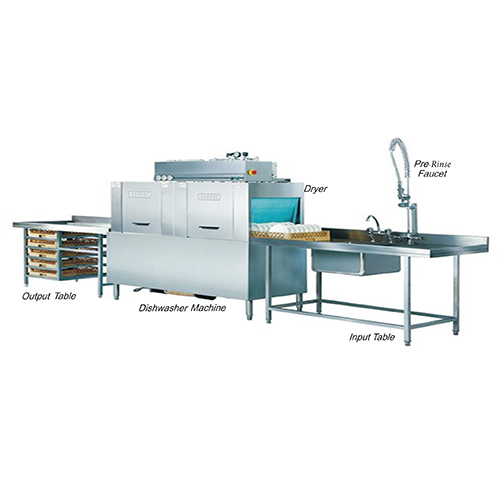 Rack Type Dishwasher Machine