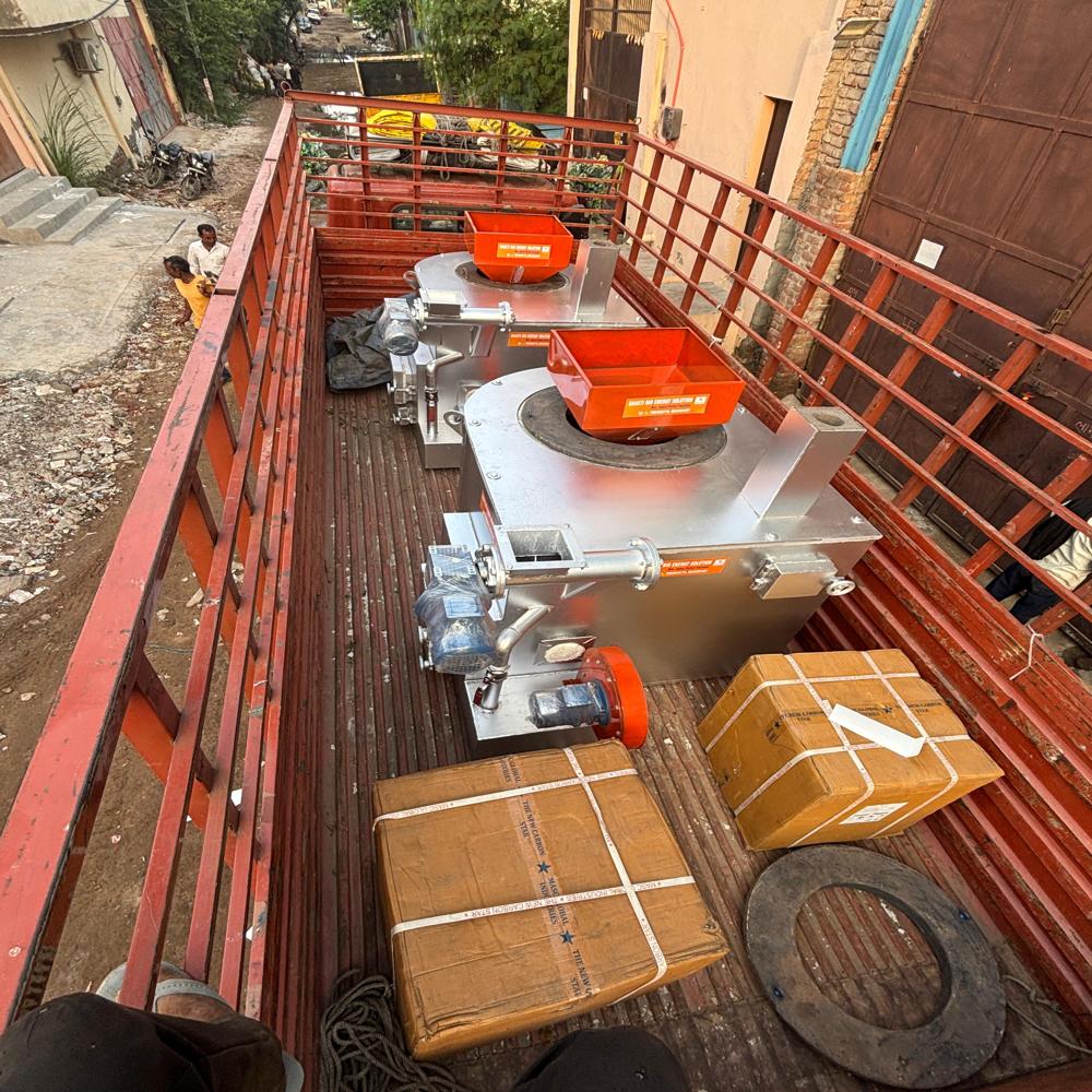 100 Kg Biomass Aluminium Melting Furnace