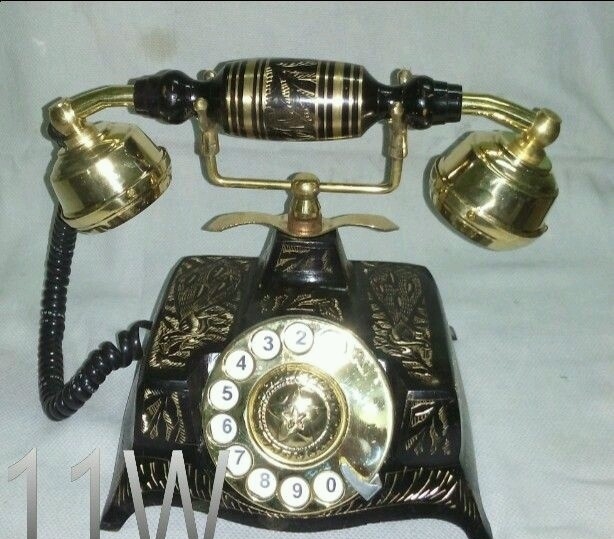 Brass Antique Telephone