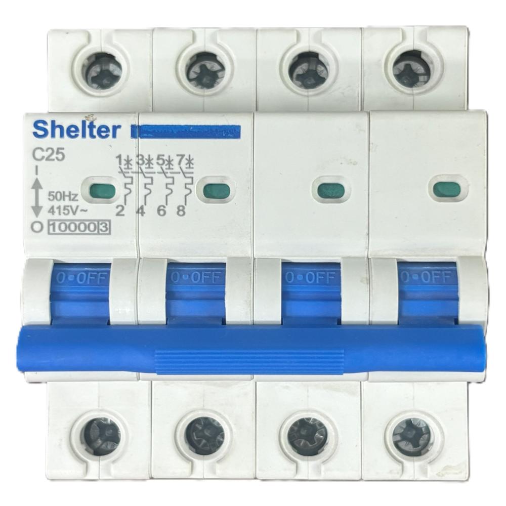 Shelter FP 25A AC MCB
