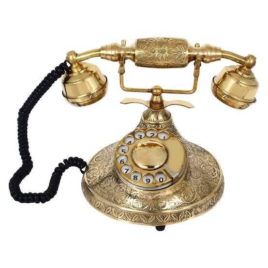 Brass Antique Telephone