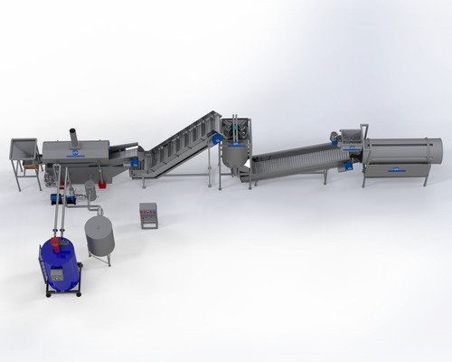 Automatic Fryums Pellet Frying Plant - Automatic Grade: Semi-Automatic