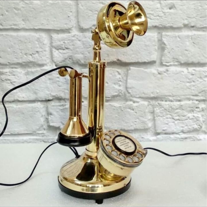 Brass Candlestick Telephone