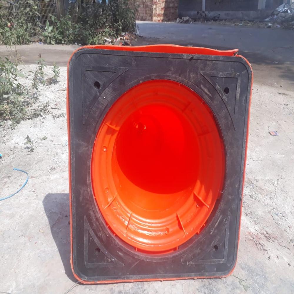 Reflective Traffic Cone - Color: Orange
