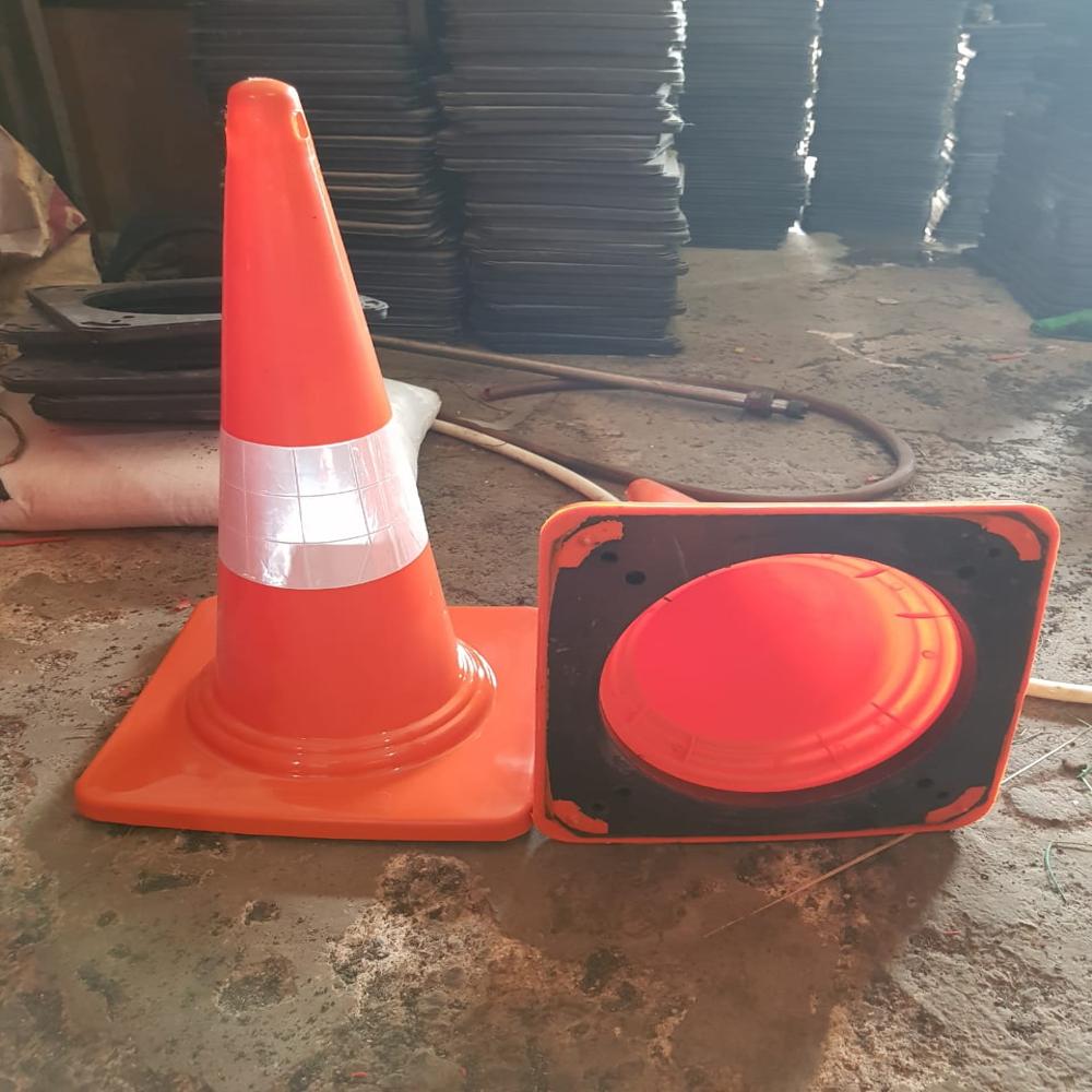 Reflective Traffic Cone - Color: Orange