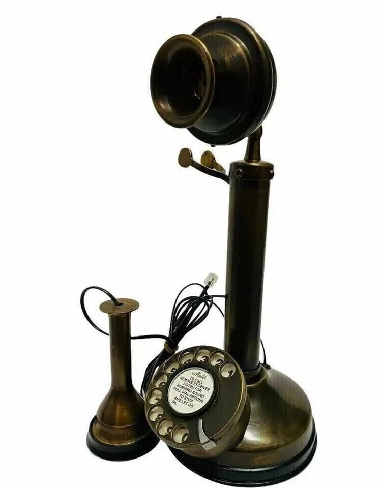 Brass Candlestick Telephone