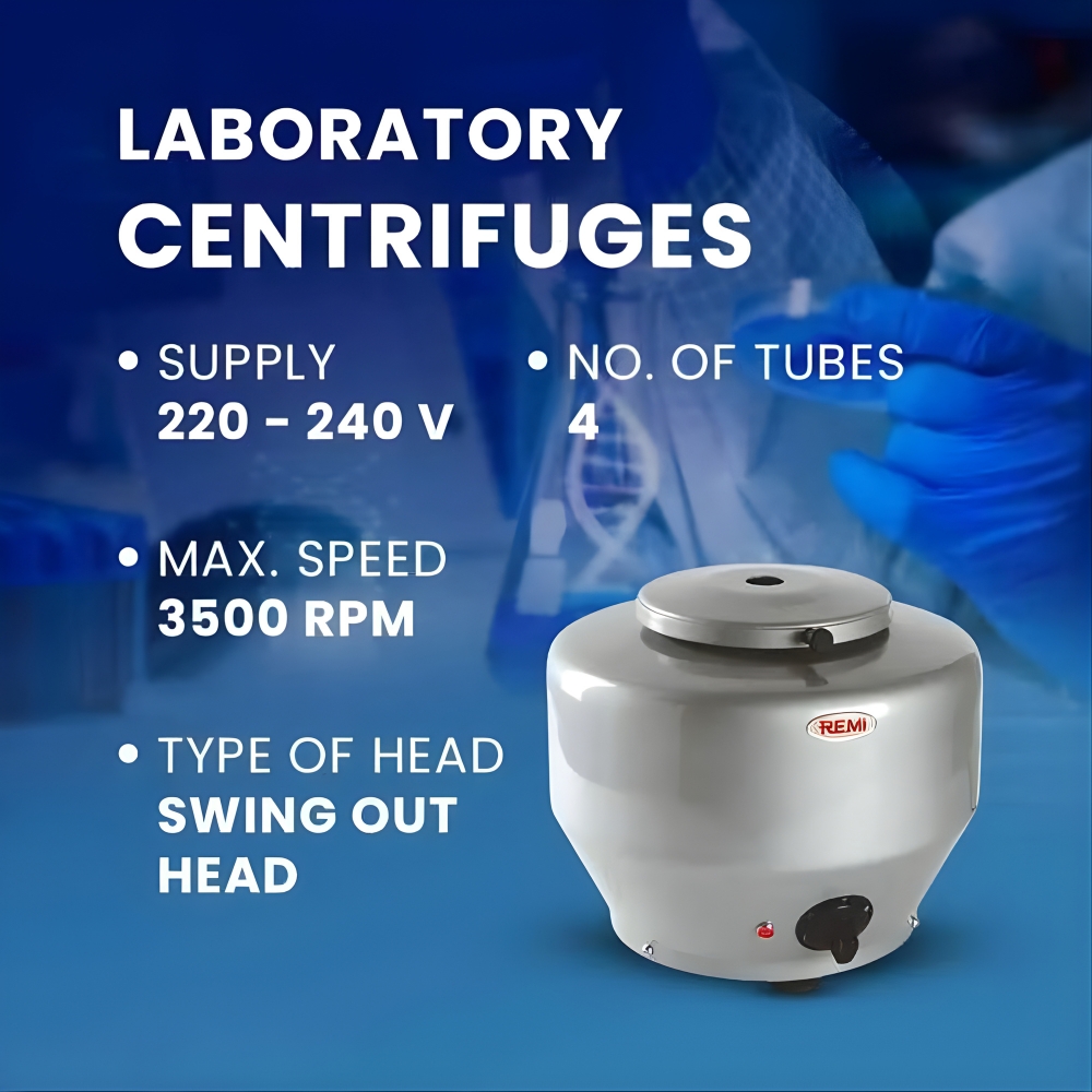 Remi Centrifuge 4 Tube