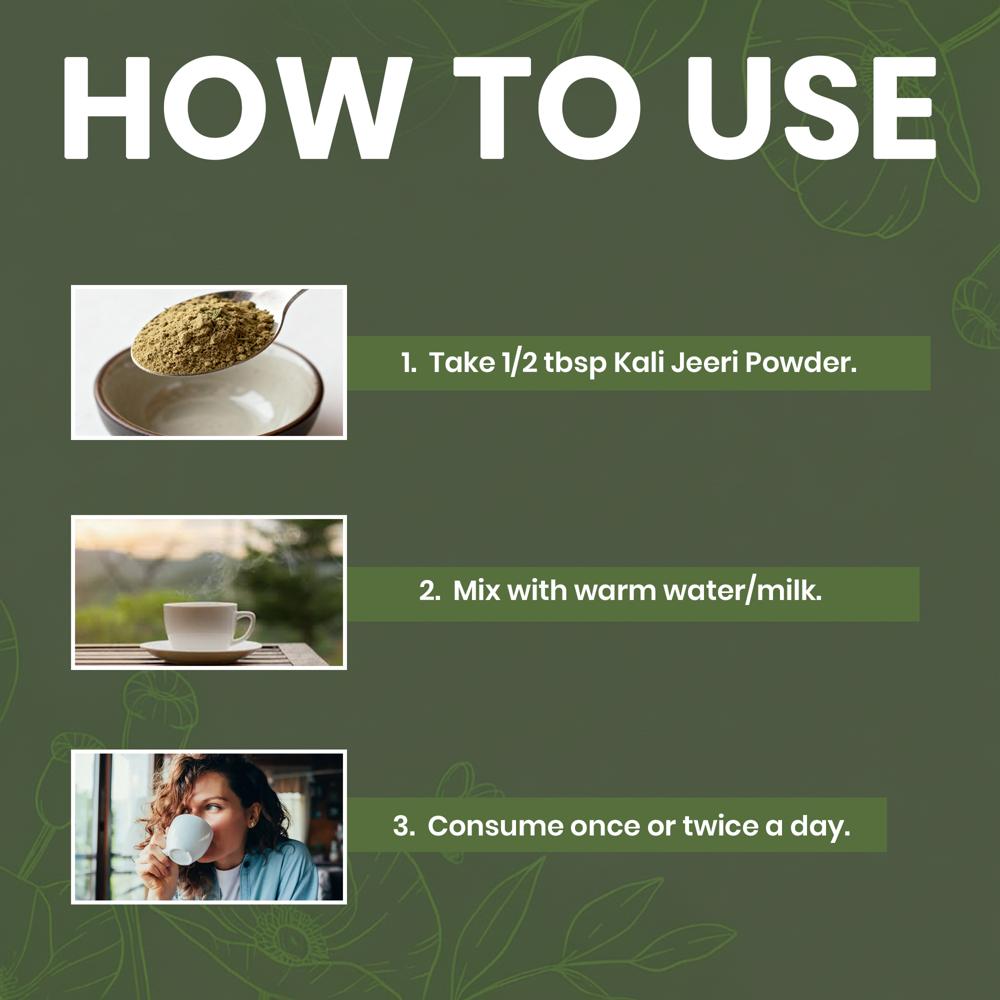 Lebrostone Kali Jeeri Powder  Supports Digestion, Immunity & Metabolic Health(100g)