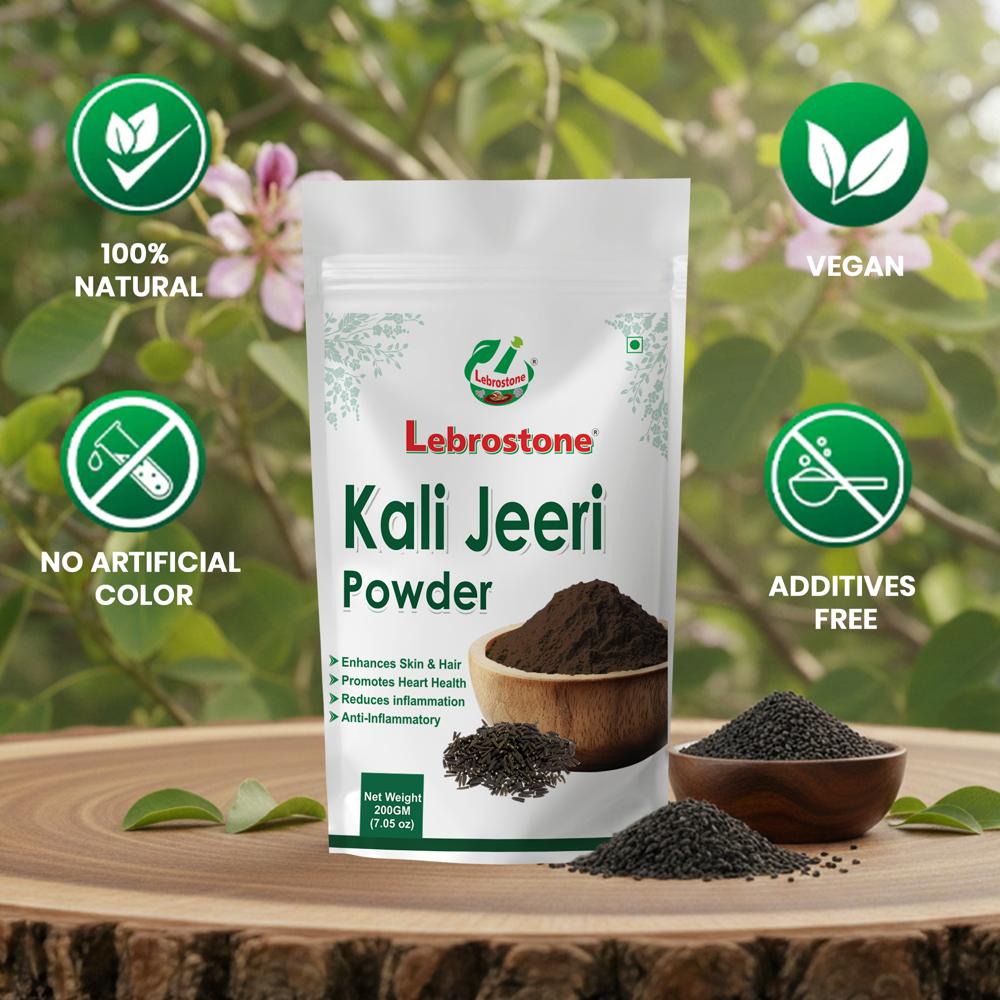 Lebrostone Kali Jeeri Powder Supports Digestion, Immunity & Metabolic Health(200g)