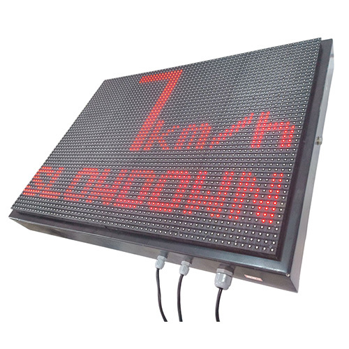 Two Digit Radar Based Speed Display - Humidity %: Up To 95% Rh