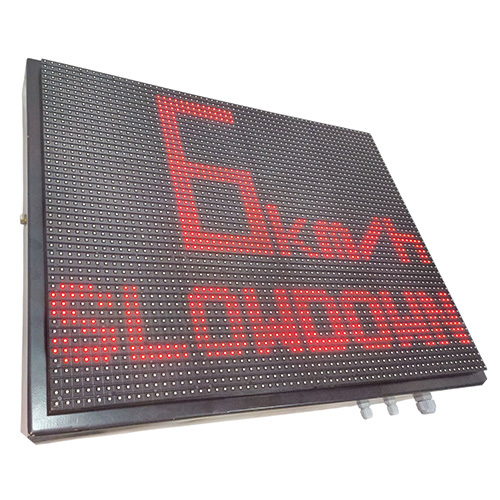Two Digit Radar Based Speed Display - Humidity %: Up To 95% Rh