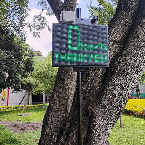 Three Digit Radar Based Speed Display