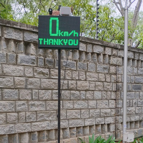 Three Digit Radar Based Speed Display