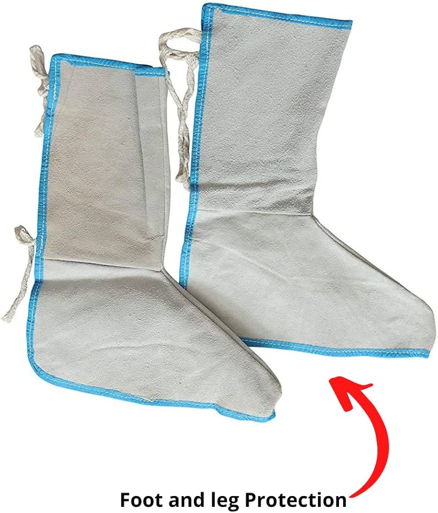 Leather Safety Leg Guard