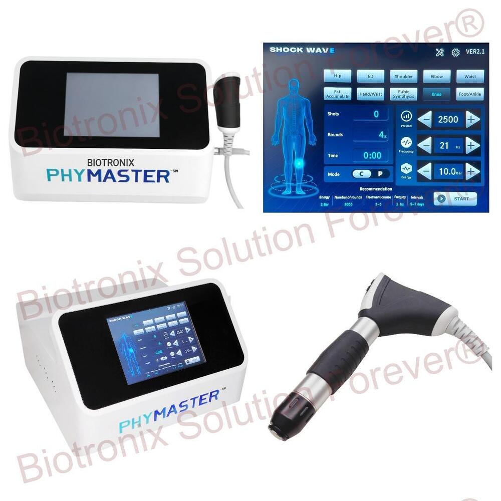 Phymaster Shockwave Advanced Pain Relief Machine for Physiotherapy