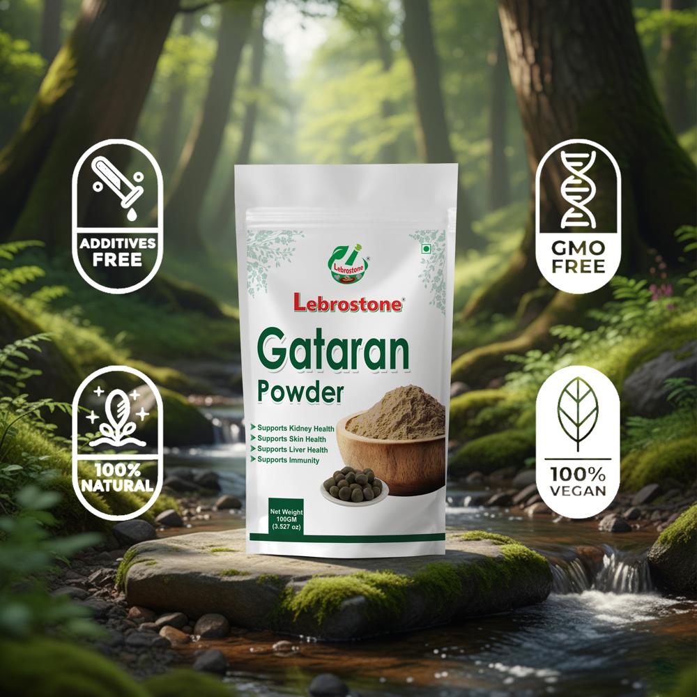 Lebrostone Gataran Herbal Powder for Digestion, Muscle Strength & Skin Health |100g