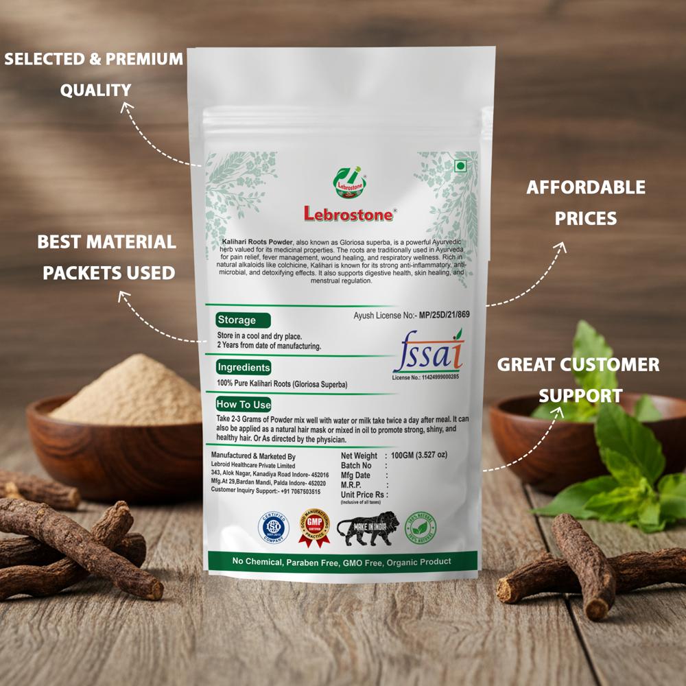 Lebrostone Kalihari Roots  Natural Kidney Health & Digestive Support(100g)