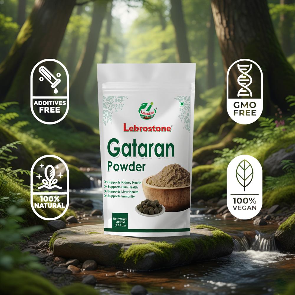 Lebrostone Gataran Herbal Powder for Digestion, Muscle Strength & Skin Health|200g