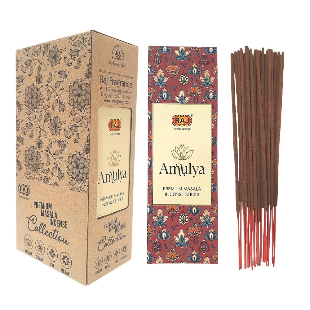 Amulya Premium Masala Incense Sticks - Burning Time: 40 Minutes