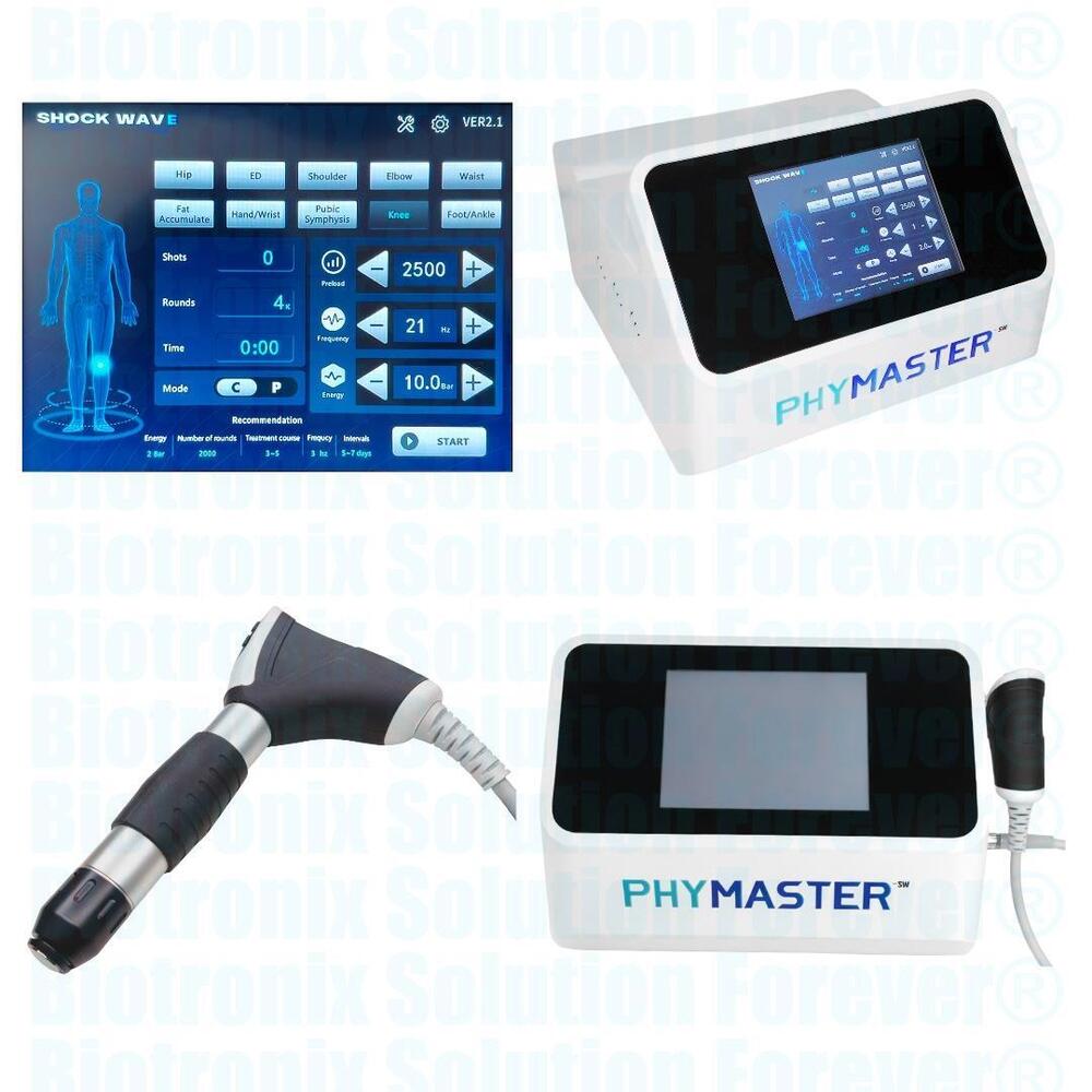 Phymaster Shockwave Professional Shockwave Therapy Machine