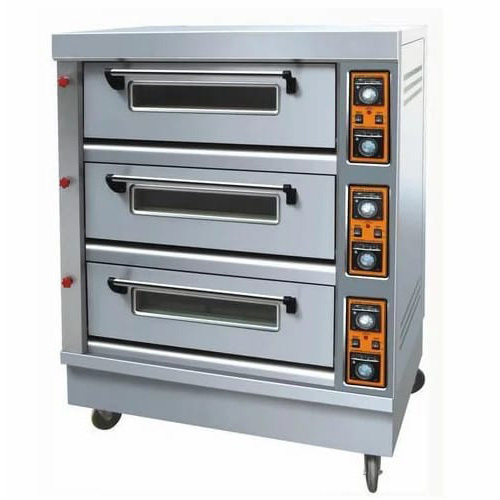 Triple Deck Baking Oven By Sheeba Equipments