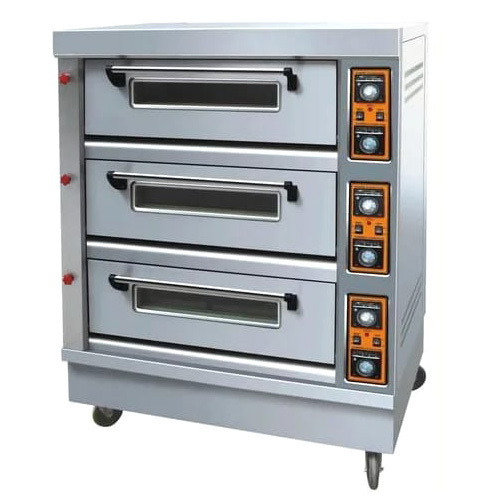 Triple Deck Baking Oven - Features: Digital Temperature Controller