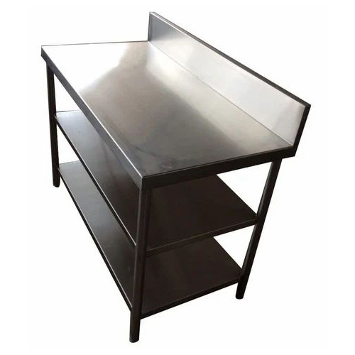 Work Table With Under Shelf