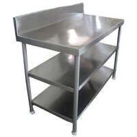 Work Table With Under Shelf