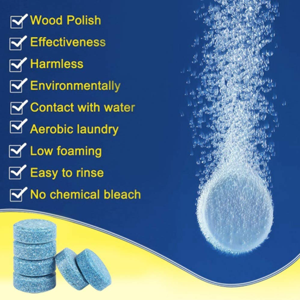 Car Windshield Washer Tablets - Capacity: 4 Ltr