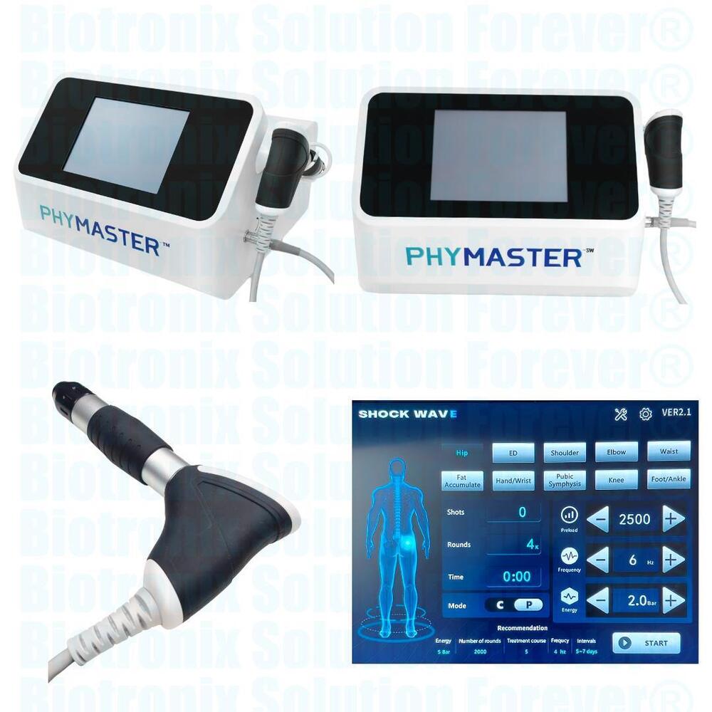 Phymaster Shockwave Physiotherapy Pain Relief Equipment