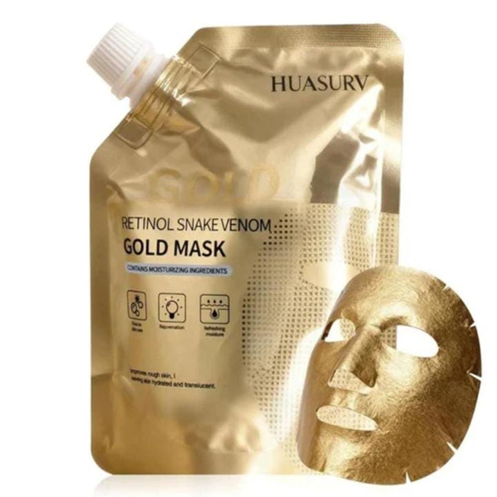 Retinol Gold Mask Retinol Snake Venom Gold Mask Peptide Gold Mask Peel Off Mask