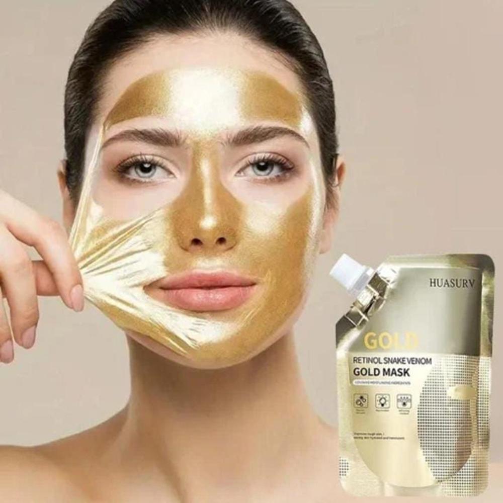Retinol Gold Mask Retinol Snake Venom Gold Mask Peptide Gold Mask Peel Off Mask