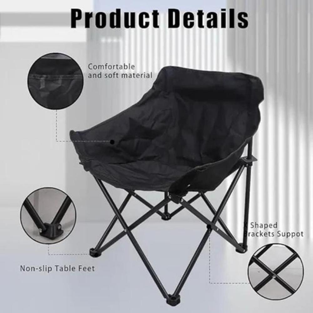Foldable Camping Chair Big Size Folding Chair Portable Camping Chair Fast Folding Chair