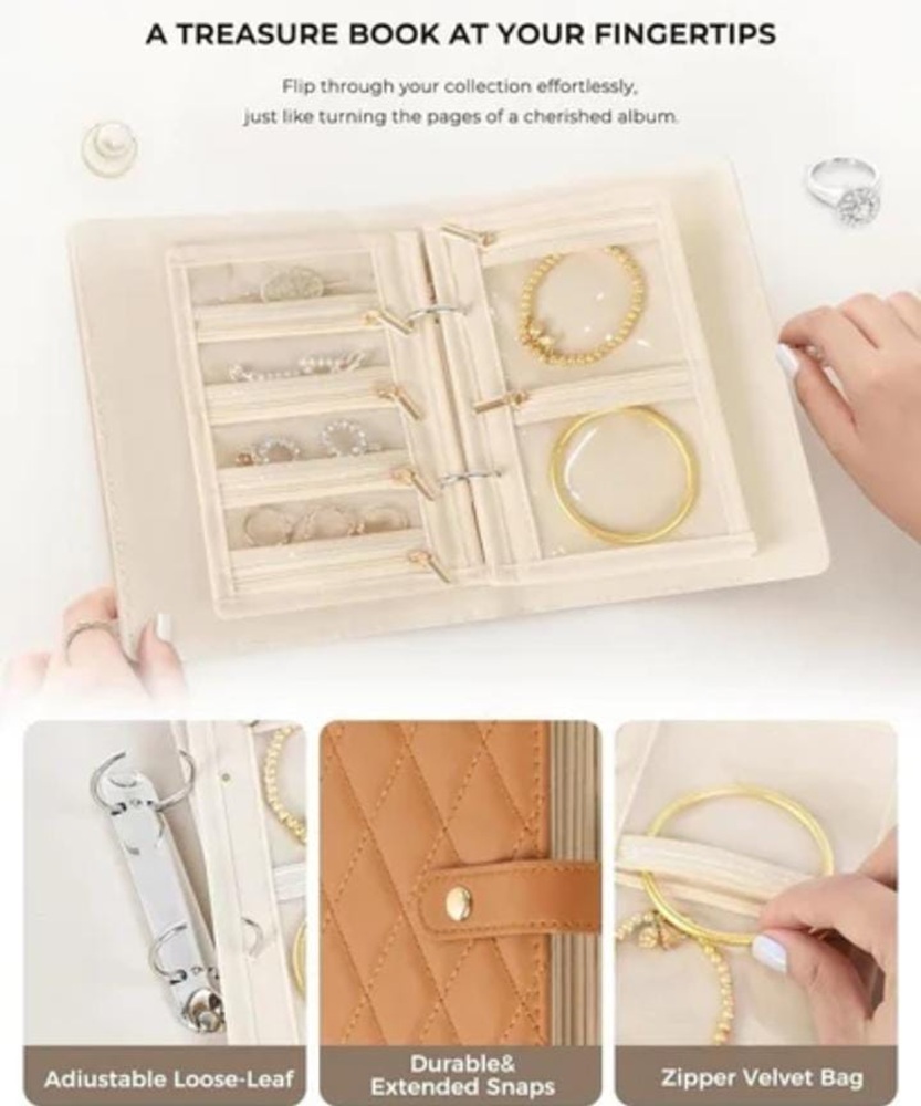 Jewellery Organizer Jewellery Storage Jewelry Bag Jewelry Organizer Book Jewelry Pouch Jewellery Box