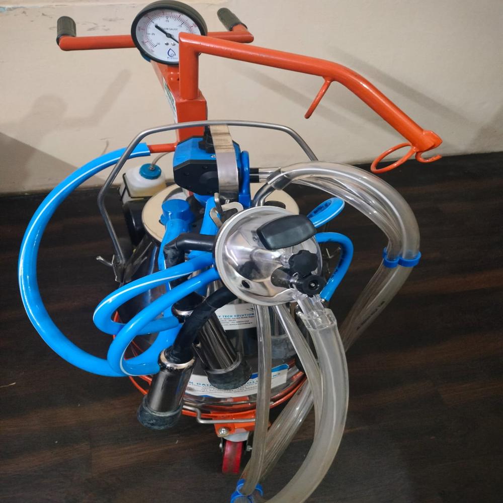 Portable Single Bucket Milking Machine