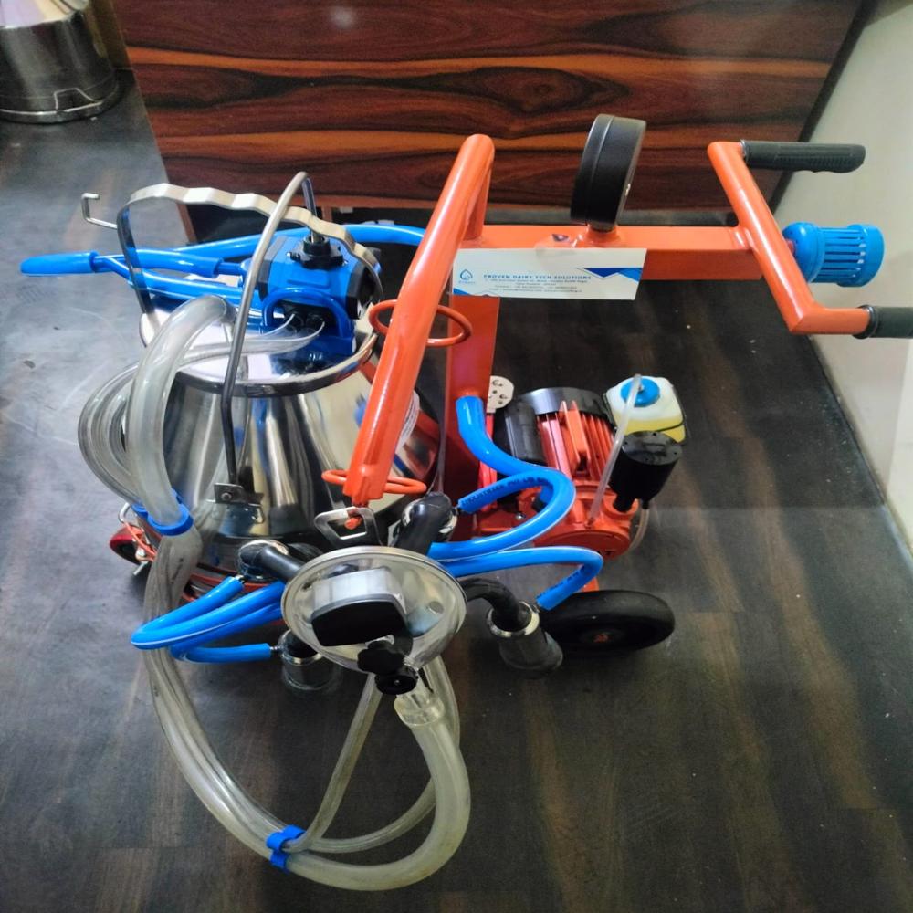 Portable Single Bucket Milking Machine