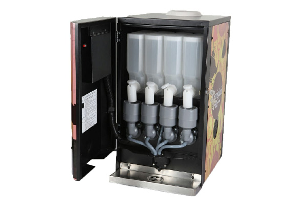 4 Lane Hot Beverage Vending Machine