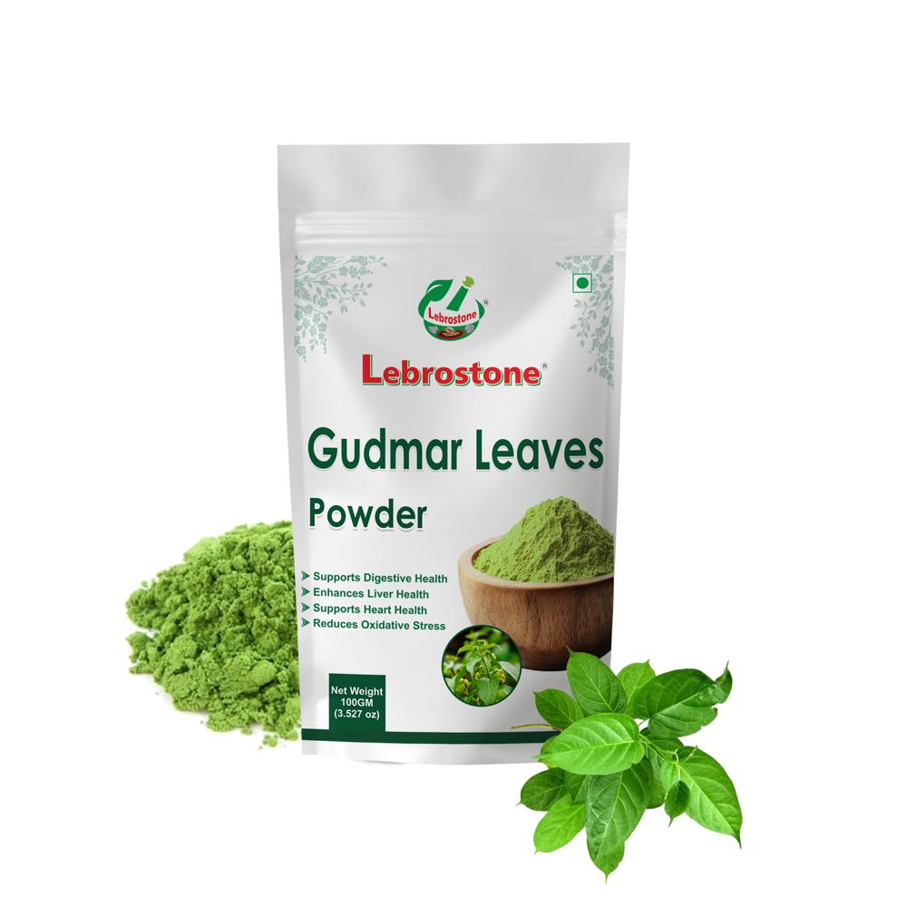 Lebrostone Gudmar Leaves Powder  Supports Healthy Blood Sugar & Sugar Metabolism|100g - Age Group: For Adults