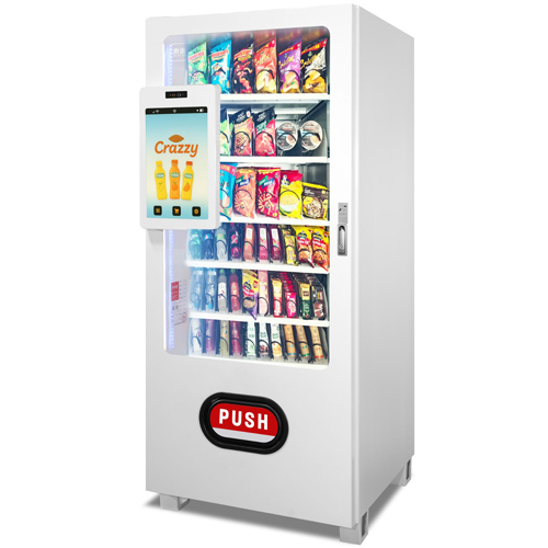 Automatic Digital Refrigerated Vending Machine - Capacity: 400 Pcs/hr