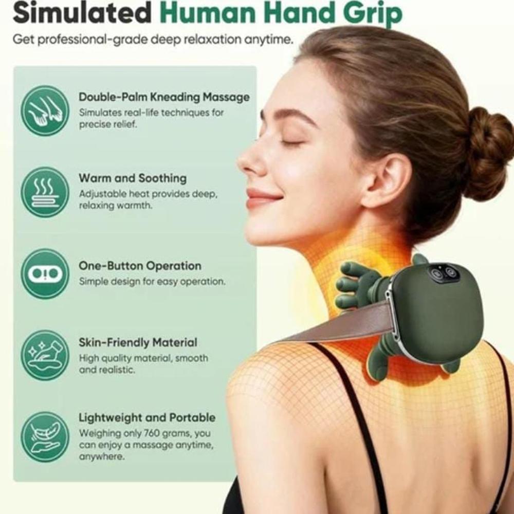 Rechargeable Neck And Shoulder Massager Pro Hand Neck Massager Smart Neck Massager Handheld Massager