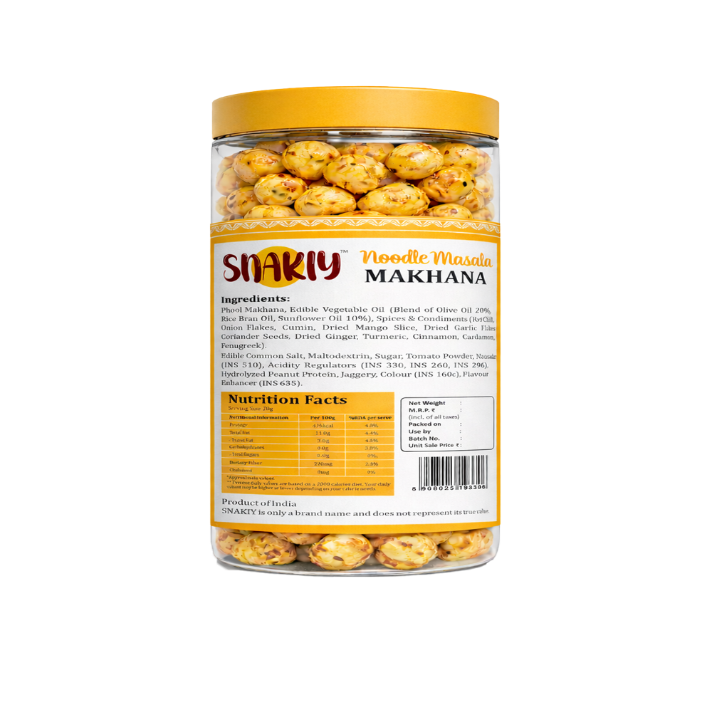 Noodles Masala Makhana
