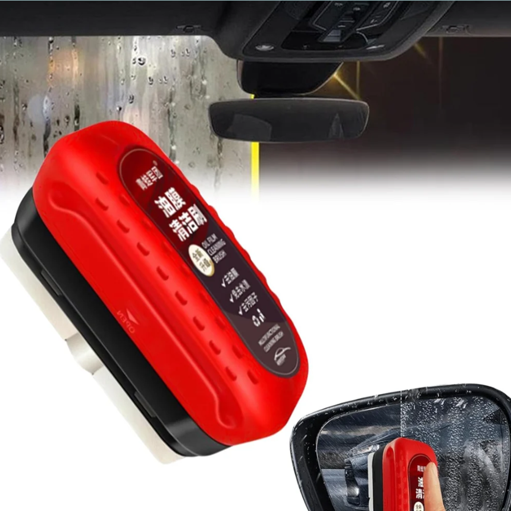 Oil film cleaning brush