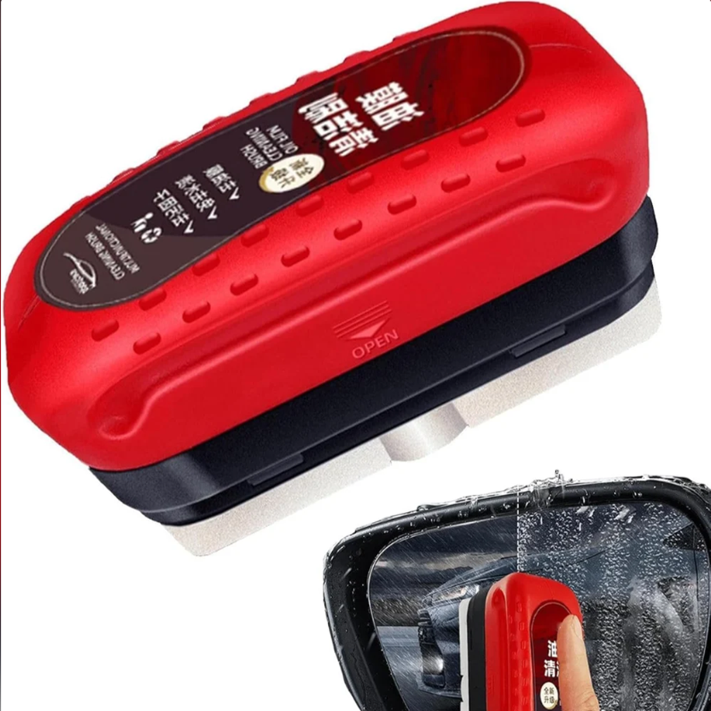 Oil film cleaning brush