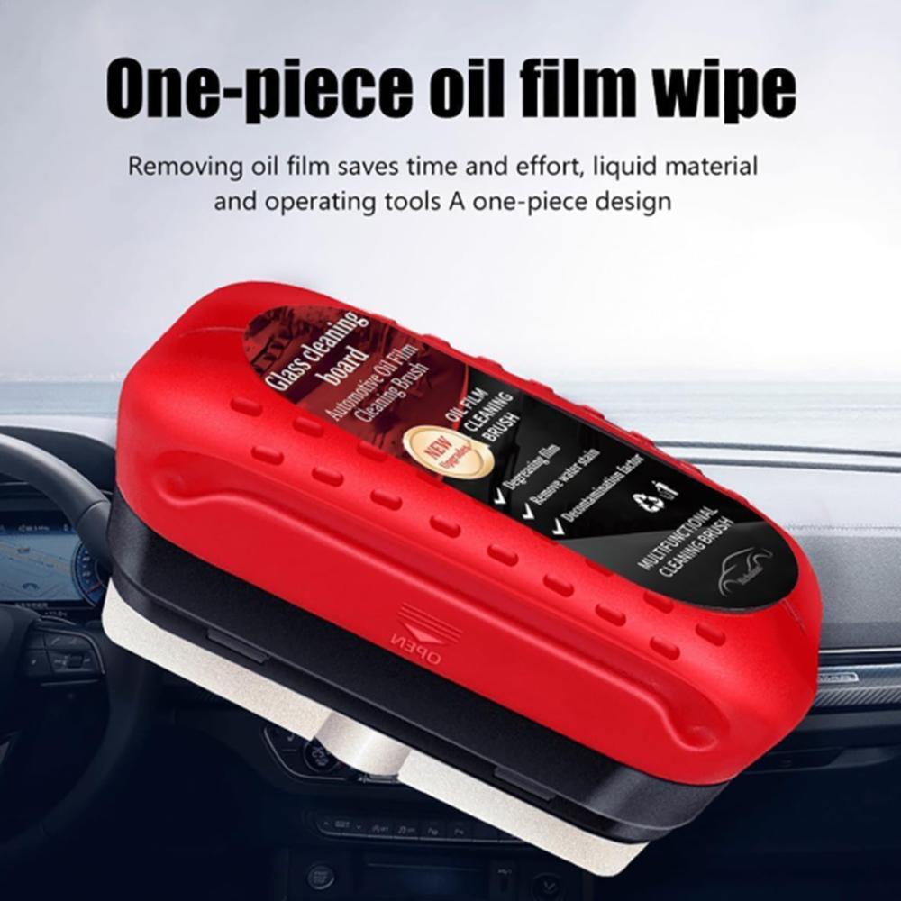 Oil film cleaning brush